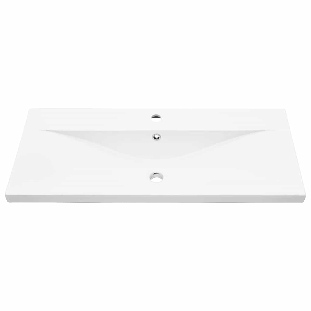 Bathroom Furniture Set 3 pcs Black Oak 90 x 38.5 x 46 cm